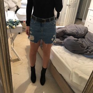 ZARA DENIM SKIRT